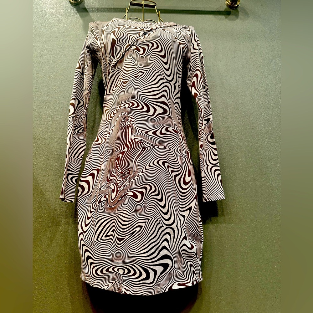 Animal print dress